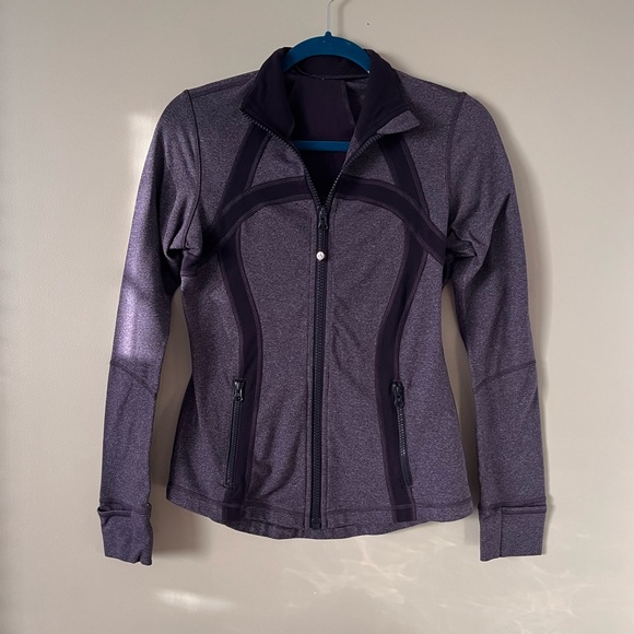 Dark Purple Lululemon Define Jacket Size 8 - Picture 1 of 6